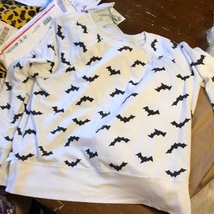 NWOT Bat Halloween Crewneck Sweatshirt